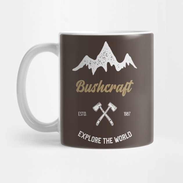 BUSHCRAFT EXPLORE THE WORLD by HEROESMIND